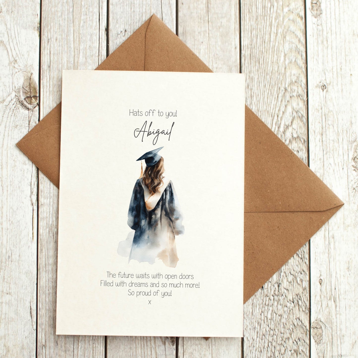 Graduation Card - For Her