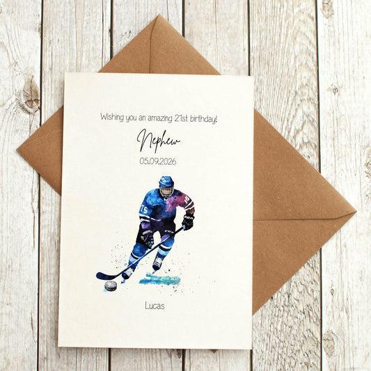 Personalised Card For Him - Any Age or Relation