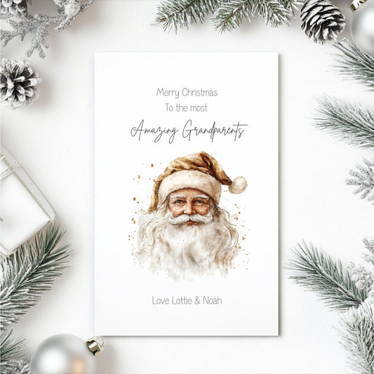 Personalised Christmas Card For a Couple