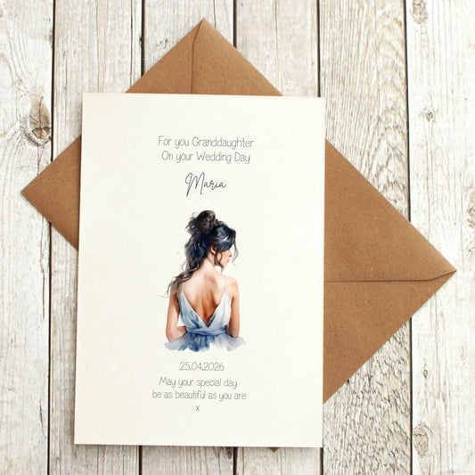 For the Bride Card - Personalised