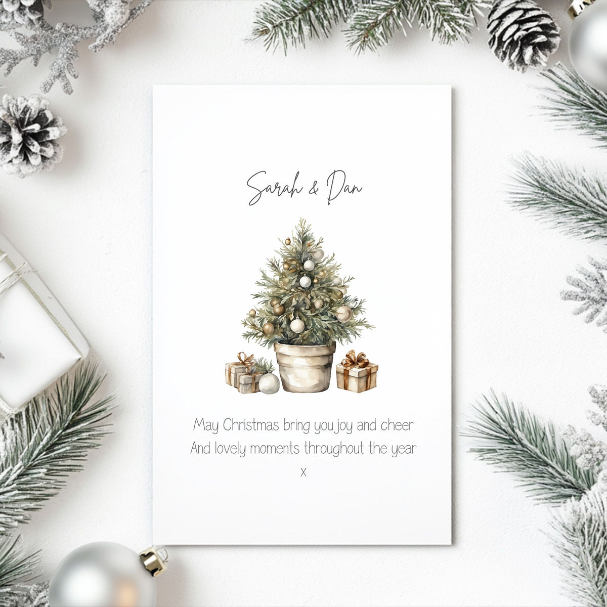 Personalised Christmas Card