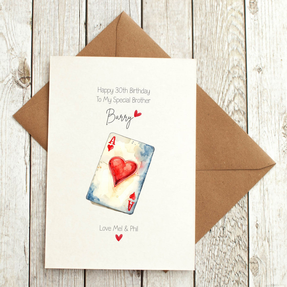 Personalised Birthday Card For HIm
